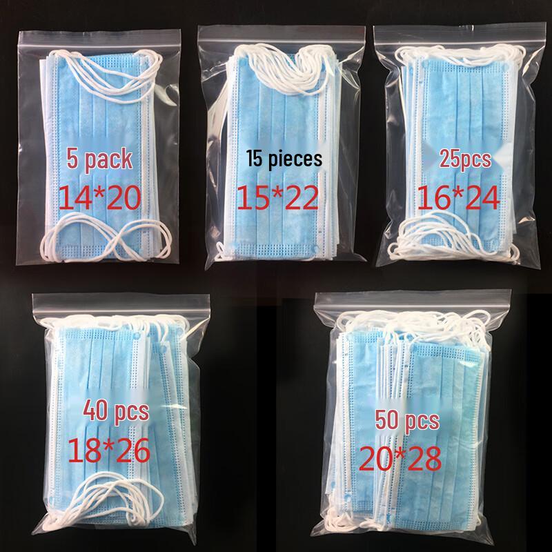 PE Self-Sealing Waterproof Storage Bags