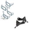 1 Pair Car Front Bumper Headlight Bracket Mount Left & Right Bumper Bracket Mount Holder 8E0805363