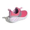 New Adidas Rapidazen Slip on Cushioning, Wear Resistant Low Top Kids Lifestyle Shoes Pink Kids' GY6648