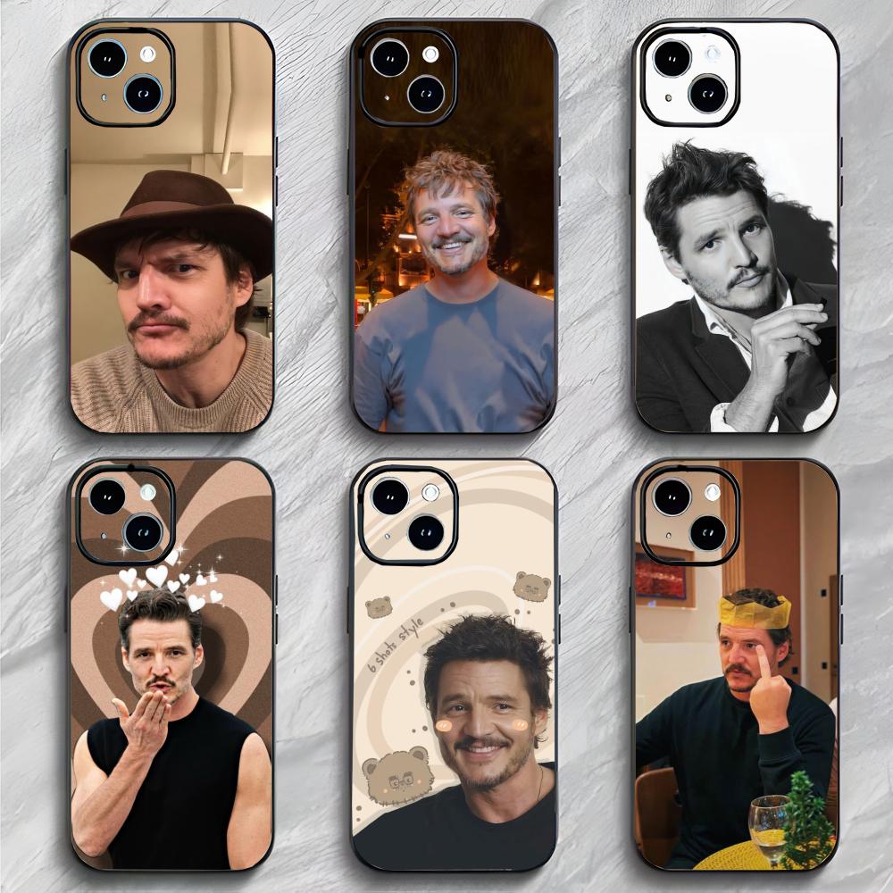 Popular Hollywood Actor P-Pedro Pascal Phone Case Phone Case Soft Packaging Lightweight For iPhone17 16 15 14 13ProMax