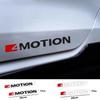 2pcs 2D Flat 4MOTION Car Body Sticker For  R GTI Golf Polo R32 Tuan Mk4 Passat Visit T5 Etc.