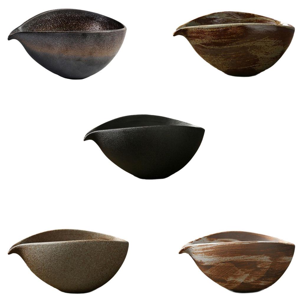 Porcelain Matcha Bowl 180ml Matcha Accessory Traditional Pouring Spout