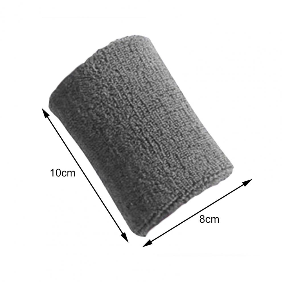 1Pc Wristband Light Weight Cotton Yarn Men and Women Active Tennis Badminton Sweatband Sweat Absorbing Wrist Support Wrist Strap