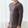 VENEX Sleeve Crew Neck Recovery Size M Men's 3/4 Wear, Mocha,