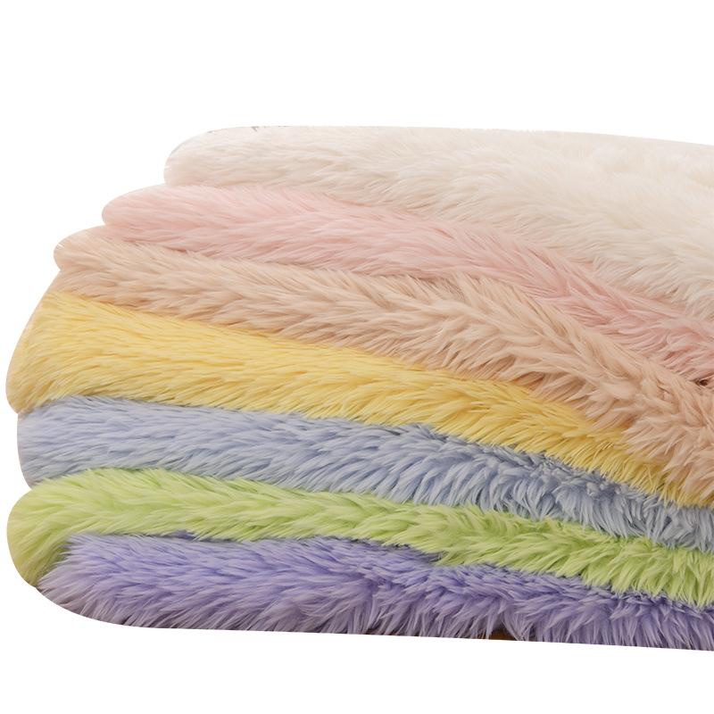 Plush Curly Fabric Soft Thickened For Monster Toys Pillow Hat Doll Handmade Diy Po Background Decoration Fabric Multi-Purpose