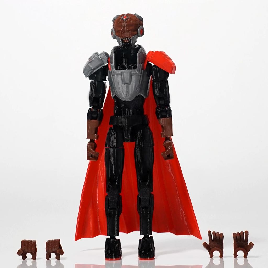 En Stock Nuevo Figuras de Acción Invincible Toys Impresas en 3D T13 Dummy 13 Superhéroes Juguetes Articulados Móviles Cambiaformas