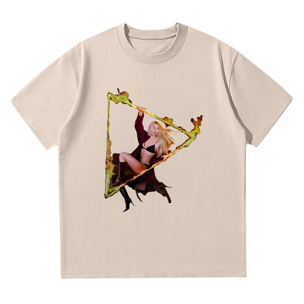 Ava Max Don’t Click Play The Album T Shirt Fashion Women/Men Cotton Tees Casual Crewneck Short Sleeve Summer Breathable T-shirts