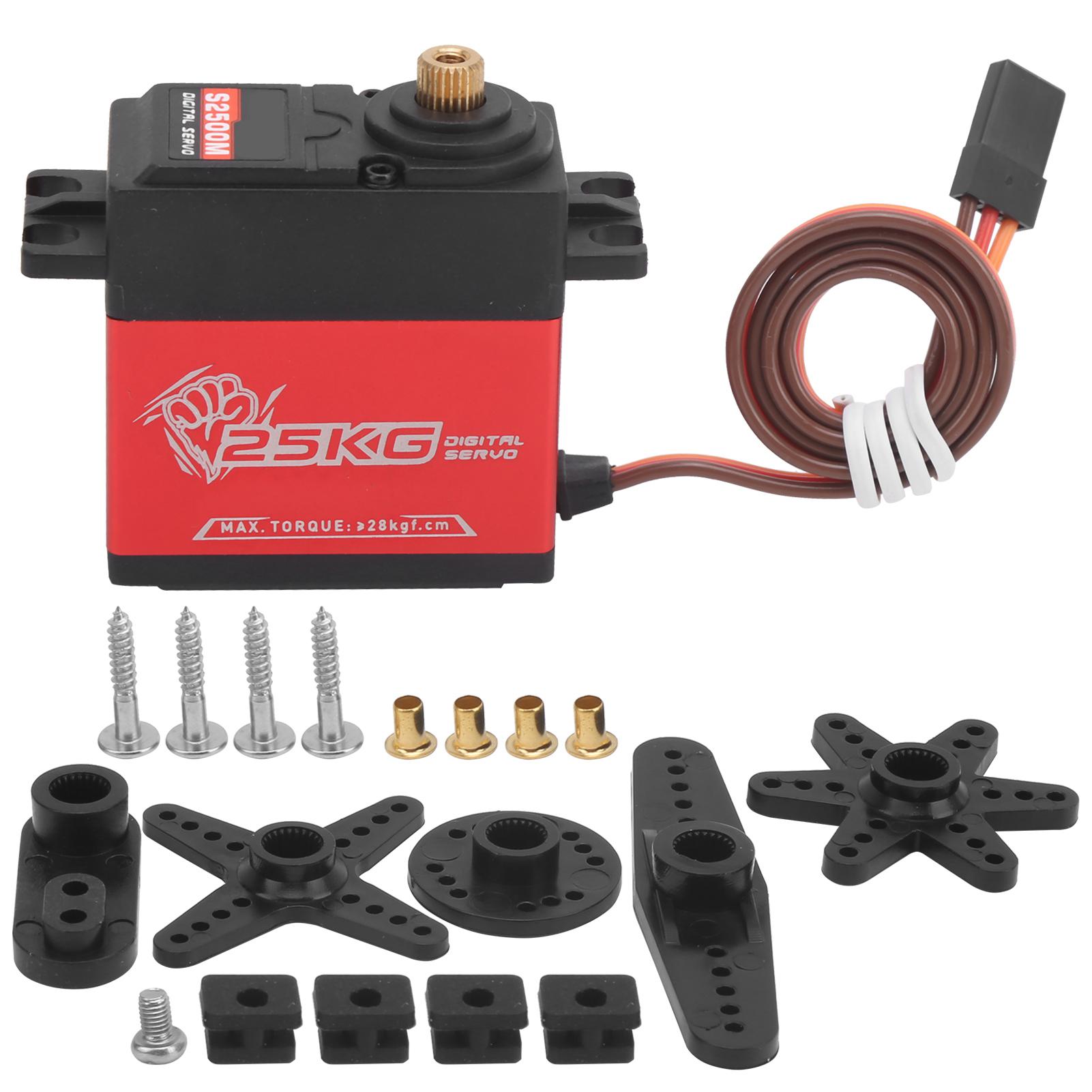 

SURPASSHOBBY S2500M 25KG Digital Servo Replacement Part for 18 110 RC Model
