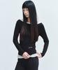 Nigaennikol Shoulder Layered Top_Black