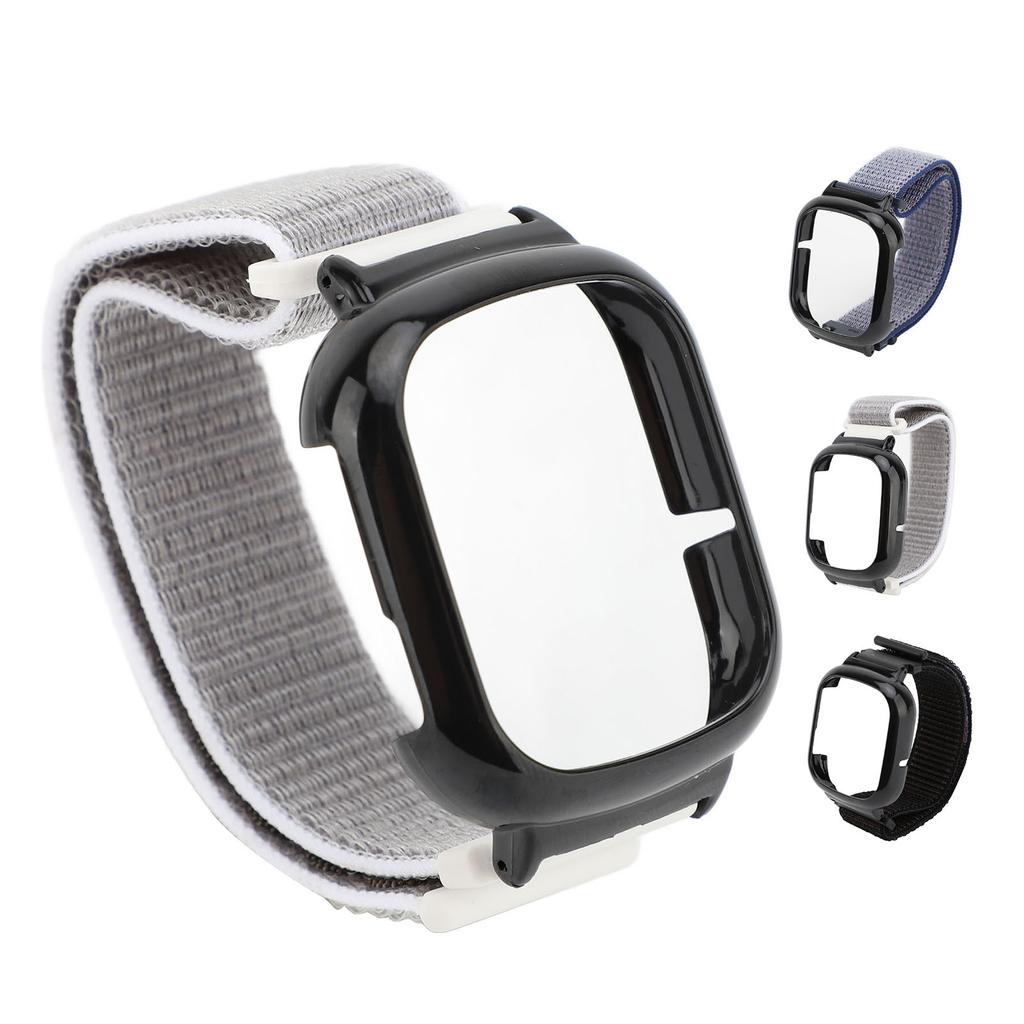 Ersatz-Nylon-Armband Hautfreundlich Schnellverschluss Nylon Smartwatch-Armband Kompatibel für Watch