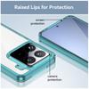 For Xiaomi 15 Pro Phone Case WANLONFENG XC Series TPU Acrylic Cover with Tempered Glass (Big Lens Hole)