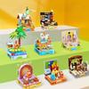 Capybara Bau- & Konstruktionsspielzeug Cartoon Kapibala Bausteine Szene Puzzle Montage Baustein Set Kindergeschenk