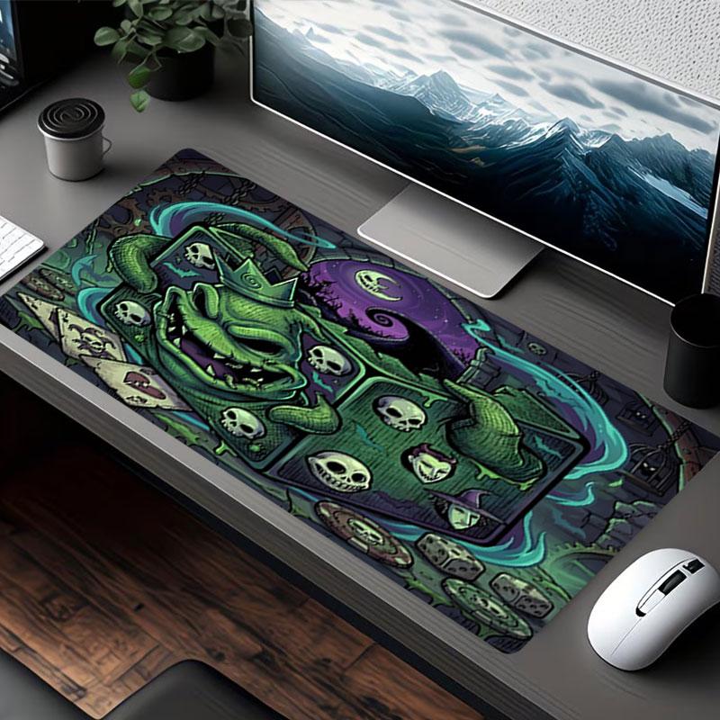 The Nightmare Before Christmas Print Mouse Pad, for Keyboard Pad Laptop PC Mat for Office Home Use, Desk Decor, Perfect Birthday Gift for Gamers