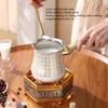 Stainless Steel Turkish Coffee Pot Milk Cup 1pcs Coffee Pot for Brewing Tea, Chocolate, Butter, Milk Cup LS-KFH