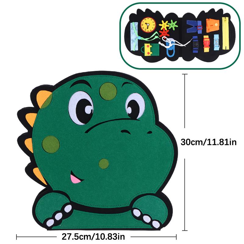 

Felt Learning Board Toddler Montessori Toy Busy Board Sensory Toy Kids Early Education Toy Learning Fine Motor Skills Toys