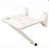 Foldable Bathroom Shower Stool Nursing Homes Anti Slip Shower Chair Stainless Steel Staircase Rest Wall Chair
