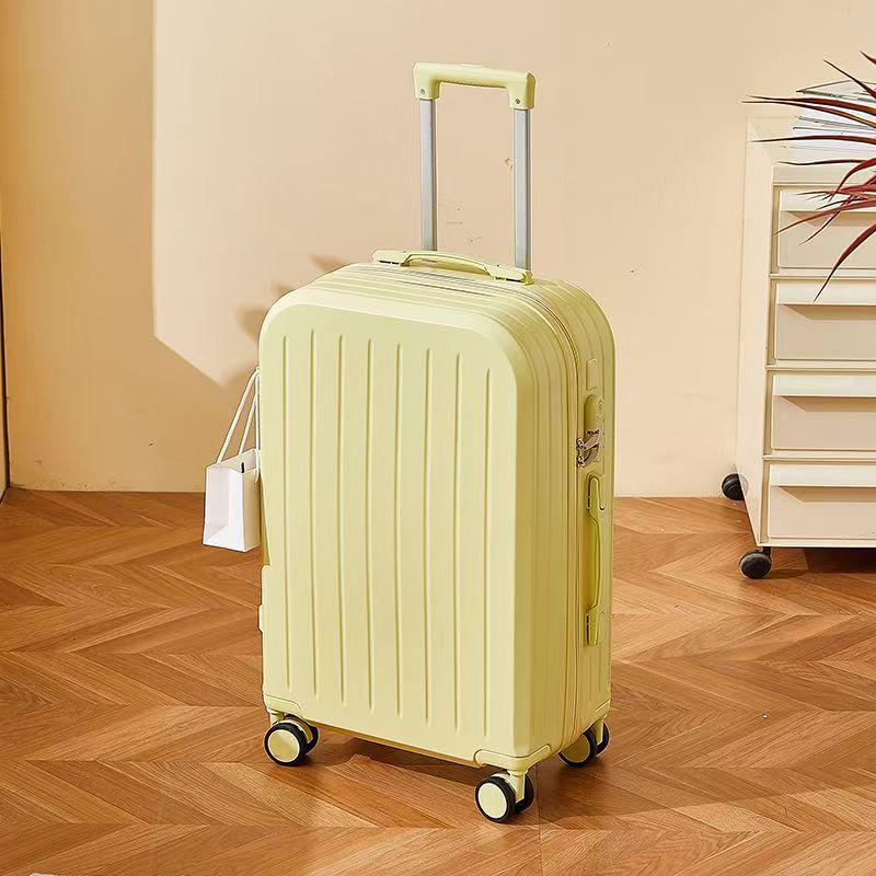 2025 Travel Suitcase: 20-Inch Silent Trolley for Women, Men, and Kids.