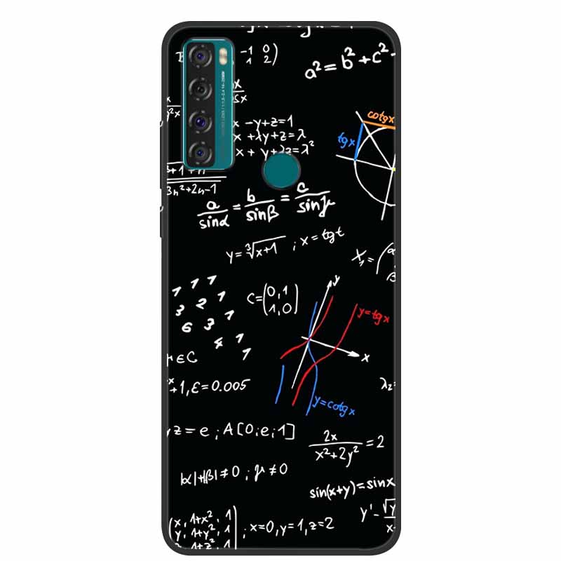 For TCL 20SE Case 20L+ 20L 20S Paint Soft TPU Silicone Phone Cover for TCL 20L Case Coque20s 20 s T775H T774H TCL 20 se 20 Plus