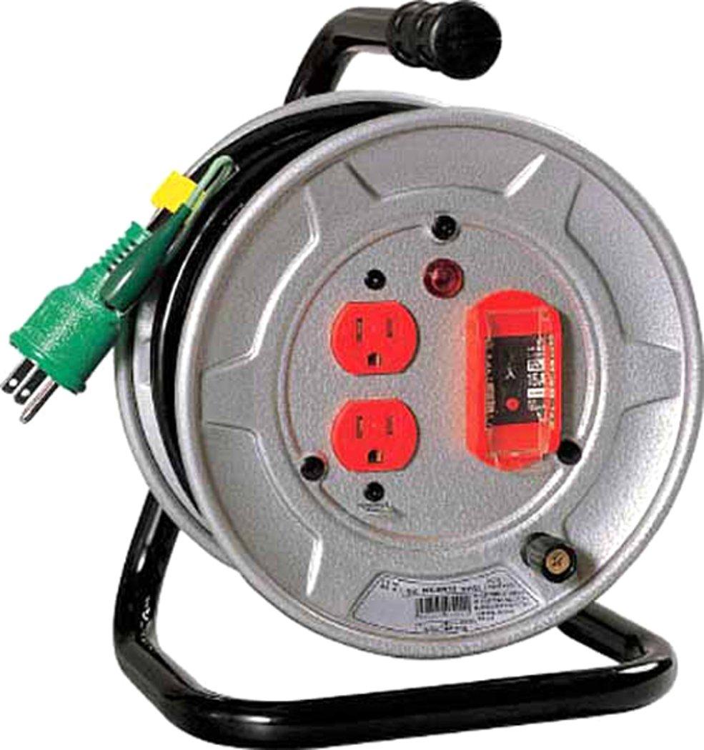 

Електричний барабан Nichido Стандартний барабан 100 В із захистом від перевантаження на землю, вимикач витоку на землю 10 м NSEK12