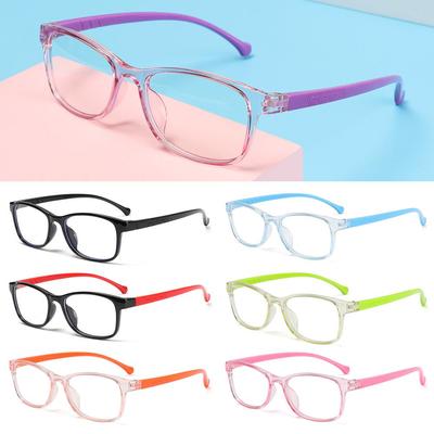 Eye Protection Computer Comfortable Eyeglasses Ultra Light Frame Kids Glasses Anti-blue Light