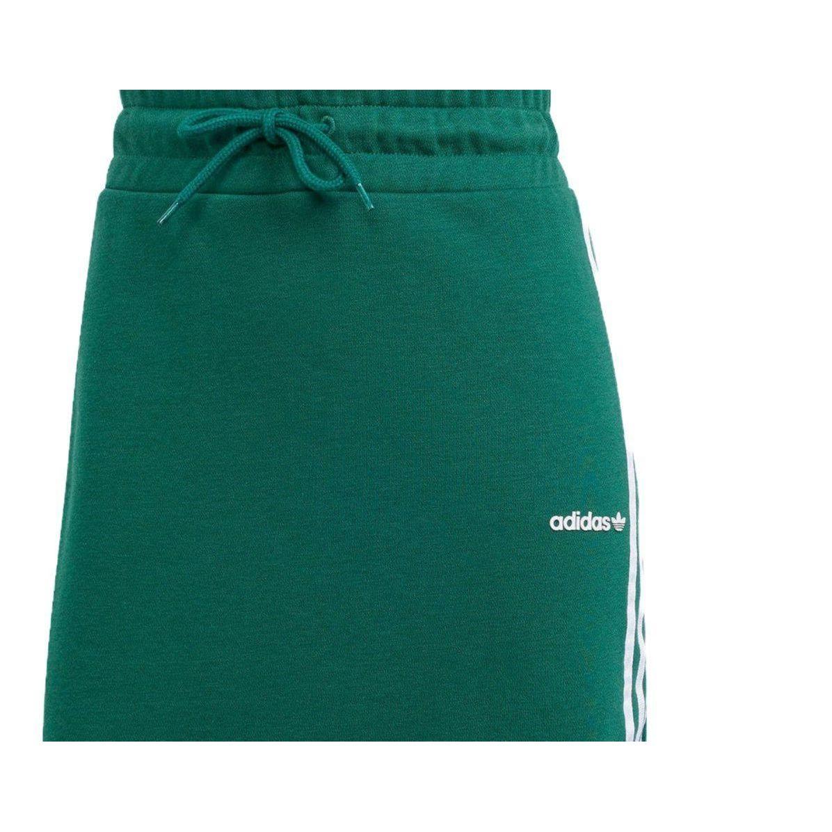 Юбка-миди карандаш однотонная с принтом логотипа Adidas Originals Женская Зеленая IR9805 M — фото 5
