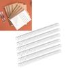 100 Stück Spiralbindespiralen 34   3:1 Teil   Papier Doppelspirale Bindespiralen 120 Blatt Kapazität 14,3 mm Durchmesser