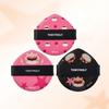 TONYMOLY Skin Tone Fixing Cover Cushion Puff 3 Stk.[Zootopia Limited Edition]