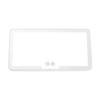 Car Sun Visor LED Makeup Mirror with Three-Color Dimming & Magnification