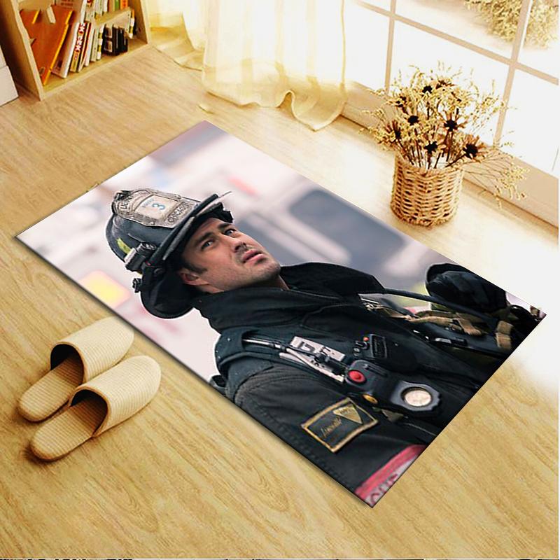 2025 New Chicago Fire Carpet Rug for Living Room Bedroom Home Sofa Decoration,Kids Play Non-slip Floor Mat
