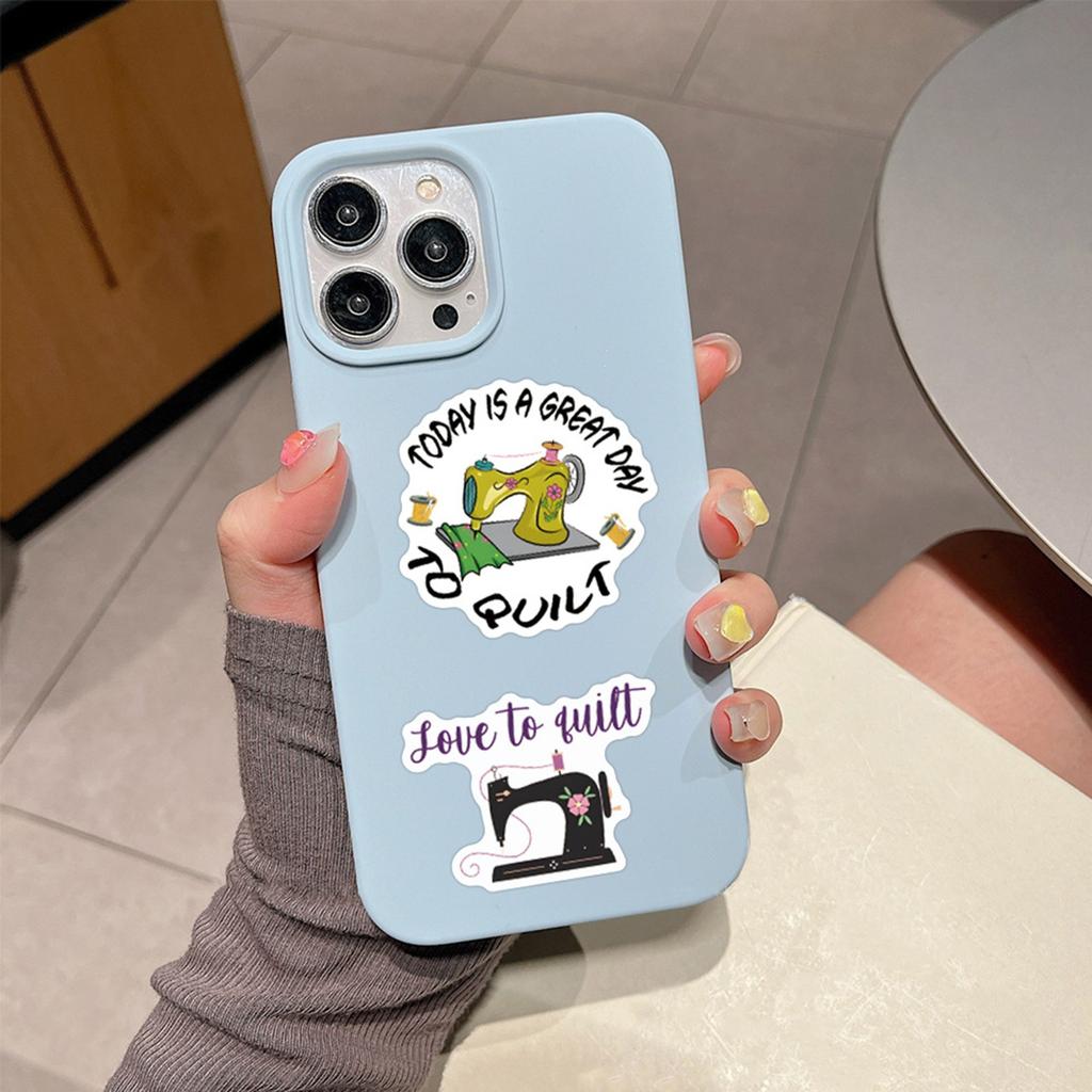55pcs Suitcase Stickers Waterproof Stickers Scooter Computer Tablet Cartoon Decoration