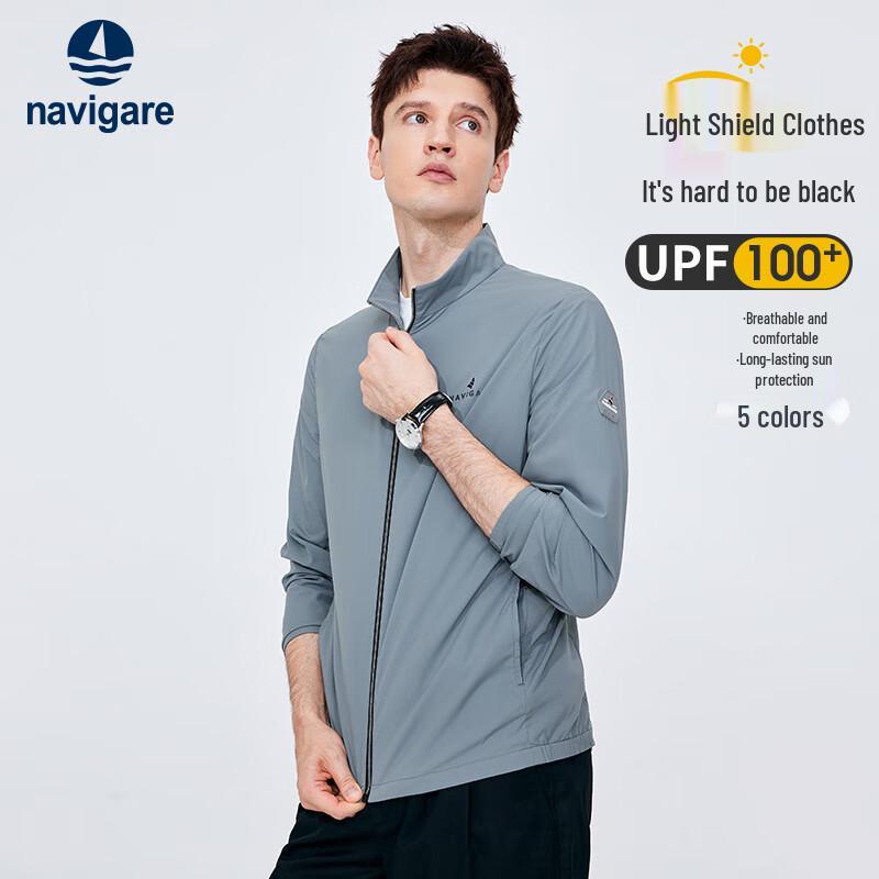 Navigare Men's Breathable UV Protection Lightweight Jacket