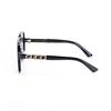 Gucci Letter Decorated Irregular Shape Sunglasses Unisex Sunglasses Black GG1189SA-002