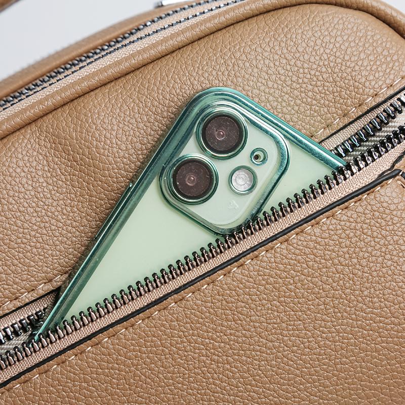 New Handbag Mini Small Round Bag Fashionable Shoulder Bag Simple Messenger Bag