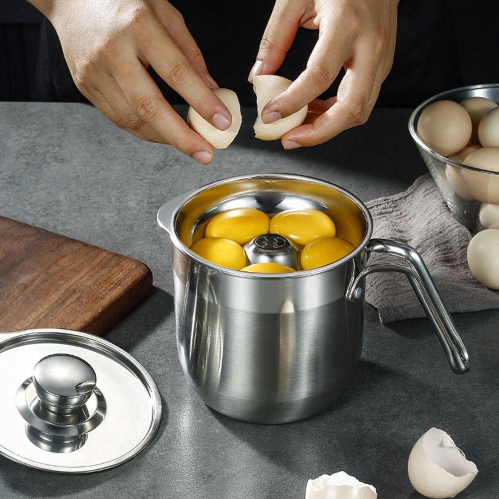 Chef Stainless Steel Baking Kitchen Filter Egg Yolk White Separator Sieve Egg Extractor