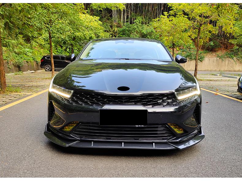 KIA K5 20-22 Front Splitter & Side Skirts: Anti-Scratch 3-Piece Set