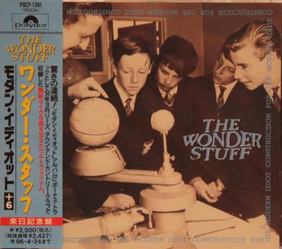 CD WONDER STUFF - Stavba pro moderního idiota POCP1381 Polydor K.K. 1994 Japonsko ObiRock Použité