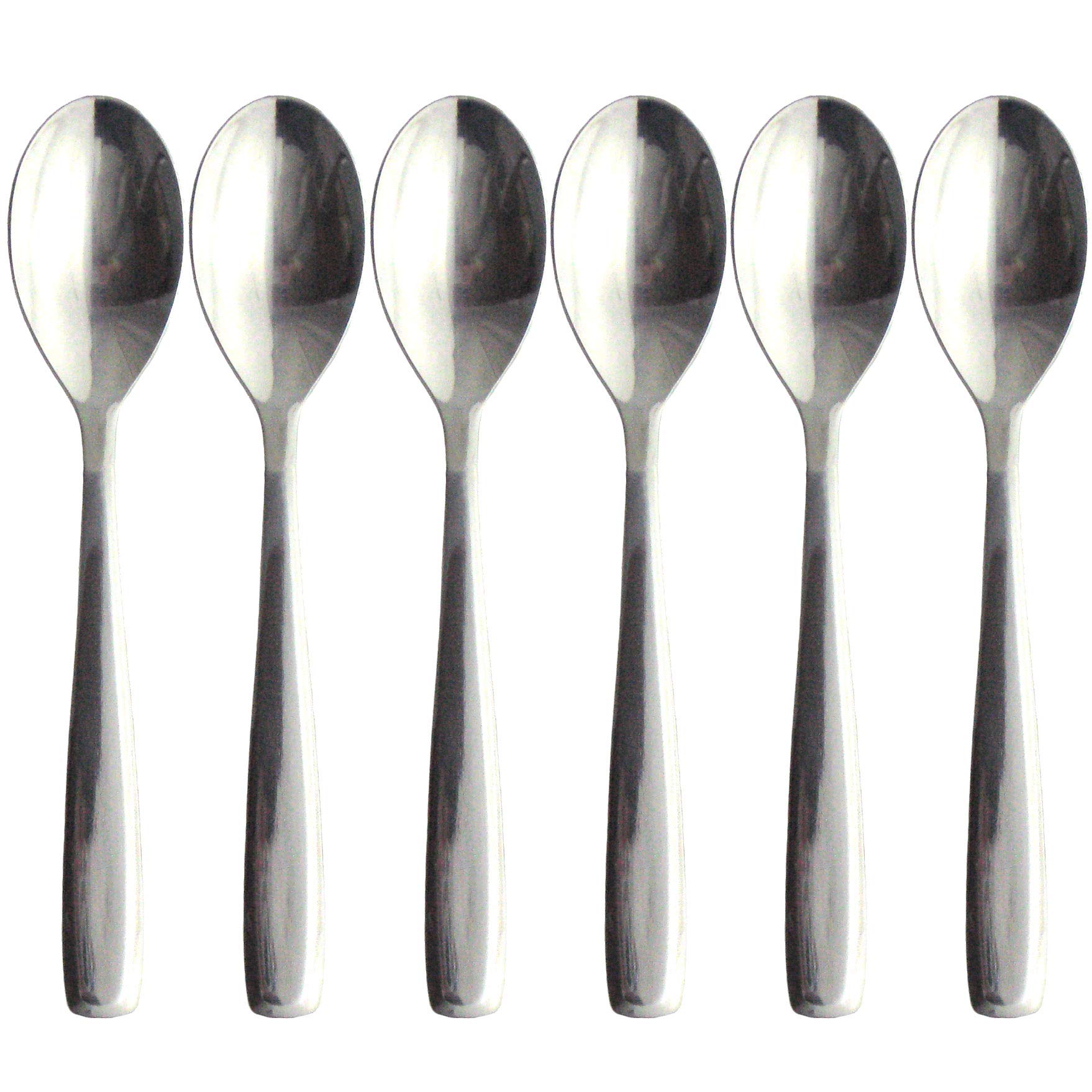 Nagao Slim Coffee 5 Spoons 1 Stainless Made in Japan Spoons, + Spoon, 12cm, Steel,
