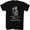 The Terminator 80er Sci-Fi Actionfilm Chromschädel Erwachsenen T-Shirt