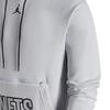 Jordan NBA Brooklyn Nets Fleece Hoodie Pullover Herren Tops Weiß Gold DR7008-043