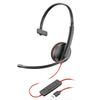 [2025 Model] [Amazon.co.jp Exclusive] Poly Wired Headset Blackwire 3210 (Domestic Genuine Product) USB-C & USB-A Noise Cancelling Microphone Lightweig