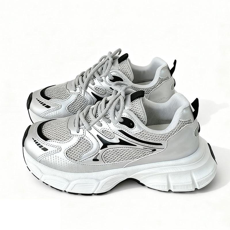 Versatile platform dad shoes women's spring new super good-looking casual shoes lightweight sports shoes