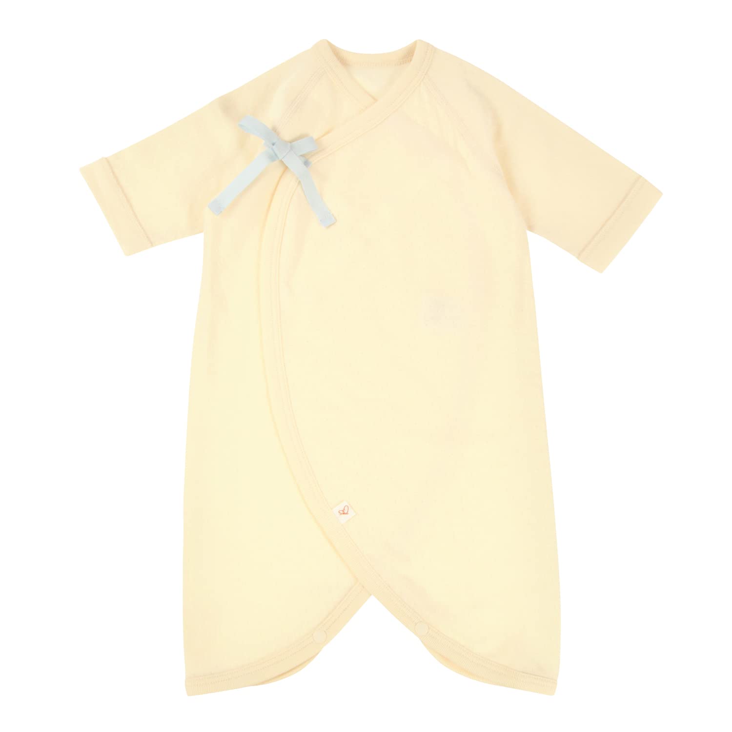 

Pure Organic Newborn Combi Fitted Organic Made in Soft Double Gauze Knit Sizes All Long Sleeve Undershirt, Undershirt, 100% Cotton, Japan, Fabric,