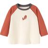 Mini Balabala Kids' Pure Cotton Long Sleeve T-shirt