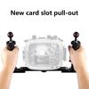 Ergonomic Camera Handle Diving Mount Hand Grip with Lightweight Aluminum Alloy Designing for Underwater Use