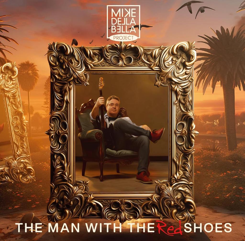 CD MIKE DELLA BELLA PROJECT The Man With The Red Shoes PCD26115 PVINE RECORDS 2024 Japan Obi Rock