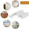 -Set 2 Bucătarie Catch-uri cu Împingere pentru Deschidere Ușă Dulap, Rezistente, cu Magnet, Sistem Push-to-Open, Zăvor Tactil pentru Ușă de Bucătărie