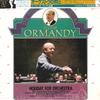 Disque LP EUGENE ORMANDY(COND.)/PHILADELPHIE  - Holiday For Orchestra 15AC1730 CBSSONY Japon Obi Classique Occasion