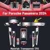 For PORSCHE PANAMERA 2024 Auto Central Control Screen TPU Navigation Anti Scratch interior Protection Film Sticker