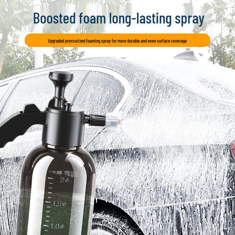Puluqi 2L High-Pressure Car Wash Foam Spray Bottle