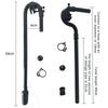 New Aquarium Fish Tank Filter Rain Spray Bar Unit Outflow Pipe Inlet Outlet Tube Kit Fish Tank External Canister Filter Accessor